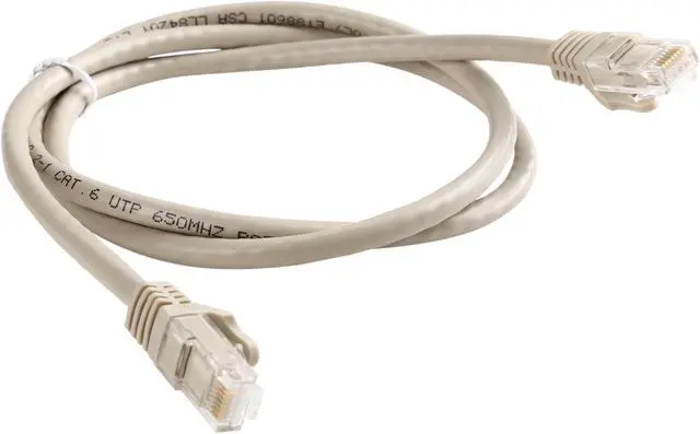 Alt view image 2 of 3 - StarTech.com N6PATCH3GR 3 ft. Cat 6 Gray Snagless UTP Patch Cable - ETL Verified