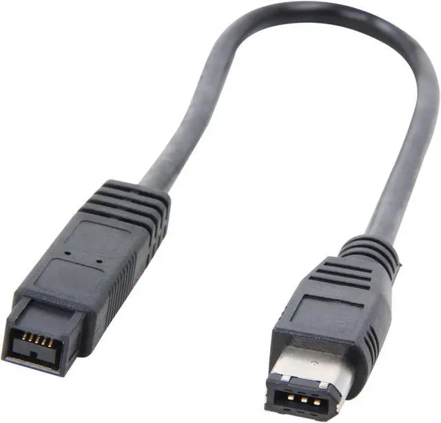 Main image of StarTech 139496MM1 1 ft. IEEE-1394 Firewire Cable 9pin-6pin Male/Male