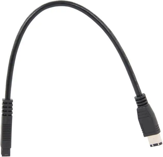 Alt view image 2 of 3 - StarTech 139496MM1 1 ft. IEEE-1394 Firewire Cable 9pin-6pin Male/Male