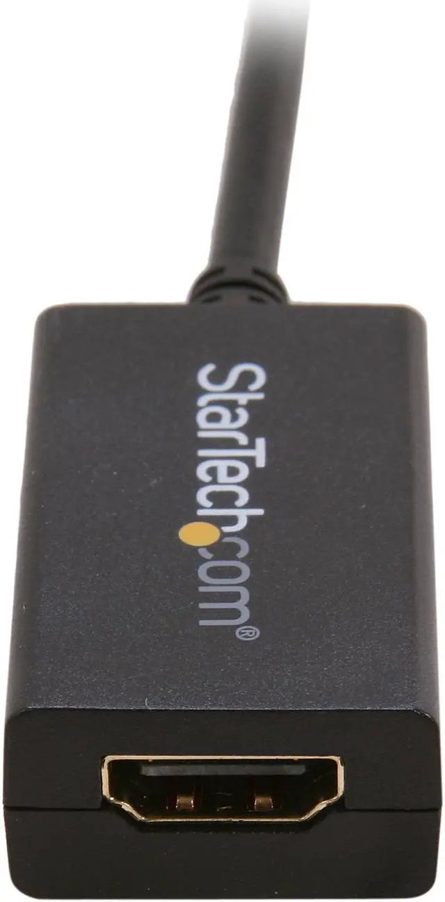 Alt view image 2 of 4 - StarTech.com MDP2HDMI Mini DisplayPort to HDMI Adapter - 1080p - Passive - Thunderbolt to HDMI Monitor Adapter - Mini DP Converter
