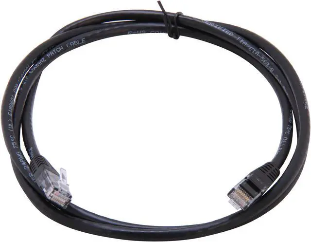 Alt view image 2 of 3 - StarTech.com C6PATCH5BK 5 ft. Cat 6 Black Molded UTP Patch Cable ETL Verified