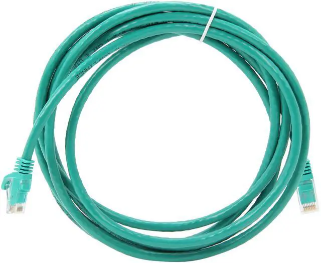 Alt view image 2 of 3 - StarTech.com N6PATCH10GN 10 ft. Cat 6 Green Snagless UTP Patch Cable