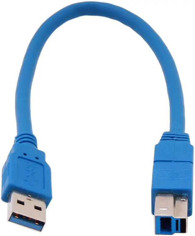 Alt view image 2 of 3 - StarTech.com USB3SAB1 Blue SuperSpeed USB 3.0 Cable A to B - M/M