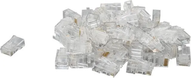 Main image of StarTech.com CRJ4550PK 50 Pkg - Cat5e RJ45 Stranded Modular Plug Connector