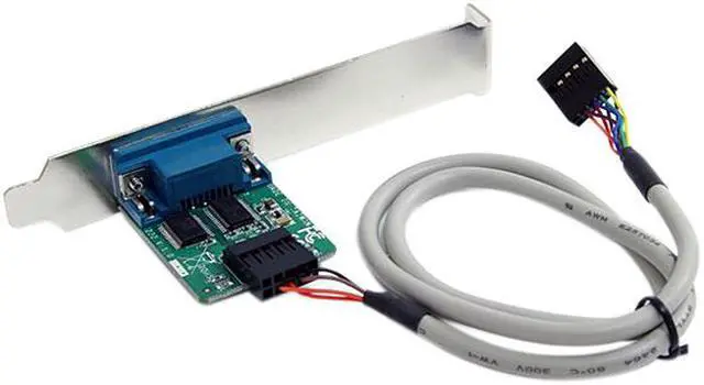 Alt view image 2 of 3 - StarTech.com ICUSB232INT1 Motherboard Serial Port - Internal - 1 Port - Bus Powered - FTDI USB to Serial Adapter - USB to RS232 Adapter