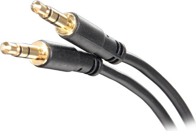  StarTech.com 3.5mm Audio Cable - 3 ft - Slim - M / M