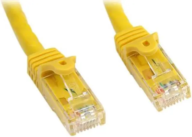 Main image of StarTech.com N6PATCH75YL 75 ft. Cat 6 Yellow Snagless UTP Patch Cable - ETL Verified