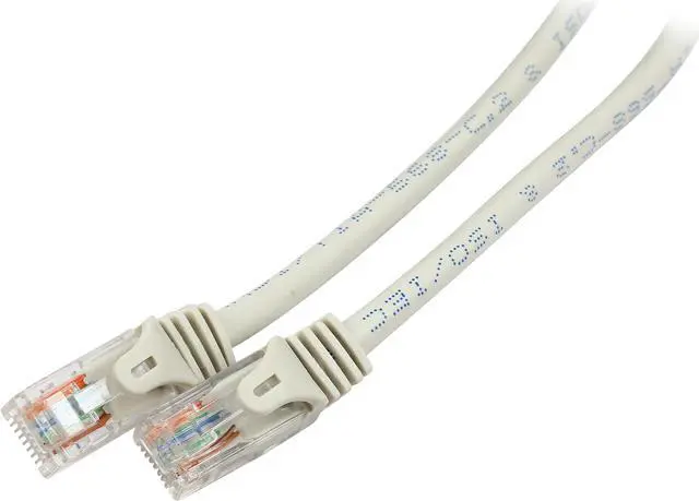Main image of StarTech.com 45PATCH10GR 10 ft. Cat 5E Gray Snagless UTP Patch Cable