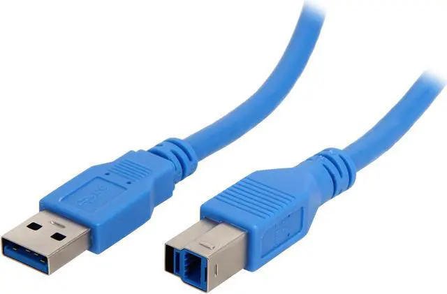 Main image of StarTech.com USB3SAB6 Blue SuperSpeed USB 3.0 Cable A to B M/M