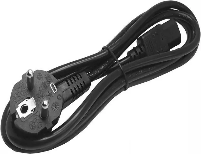 Alt view image 5 of 5 - StarTech.com Model PXT101EUR 6 ft. 2 Prong European Power Cord for PC Computers