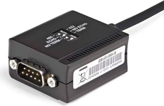 Alt view image 4 of 6 - StarTech.com Model ICUSB422 6 ft. Professional RS422/485 USB Serial Cable Adapter w/ COM Retention