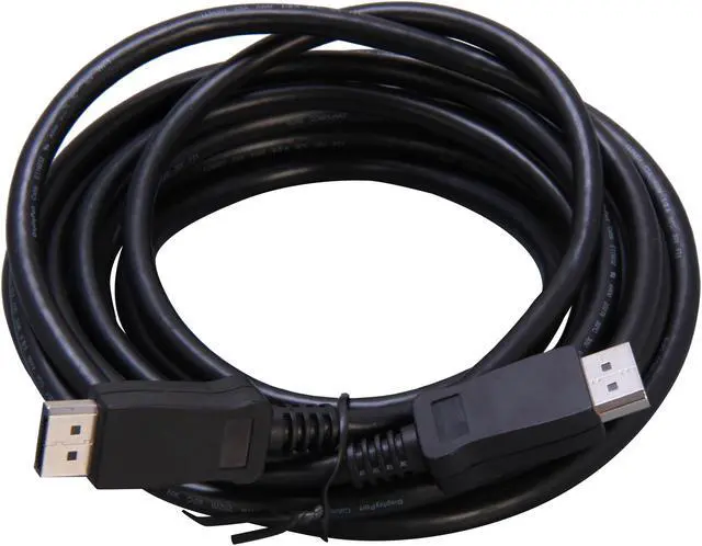 Alt view image 2 of 3 - StarTech.com DISPLPORT15L DisplayPort Cable - 15 ft. - with Latches - 4K DisplayPort to DisplayPort Cable - DP Cable - DisplayPort 1.2 Cable