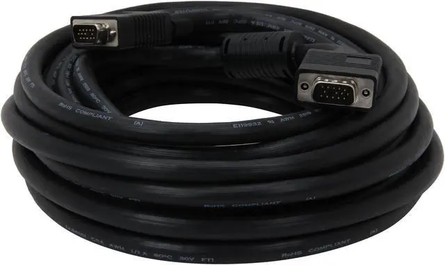 Alt view image 2 of 3 - StarTech.com MXT101MMHQ30 30 ft. Coax High Resolution Monitor VGA Cable HD15 M/M