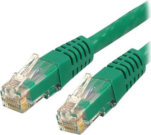 Main image of StarTech.com C6PATCH2GN 2 ft. Cat 6 Green Molded Cat6 UTP Patch Cable