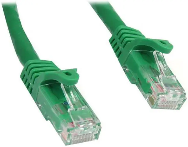 Main image of StarTech.com N6PATCH100GN 100 ft. Cat 6 Green Snagless Cat6 UTP Patch Cable - ETL Verified