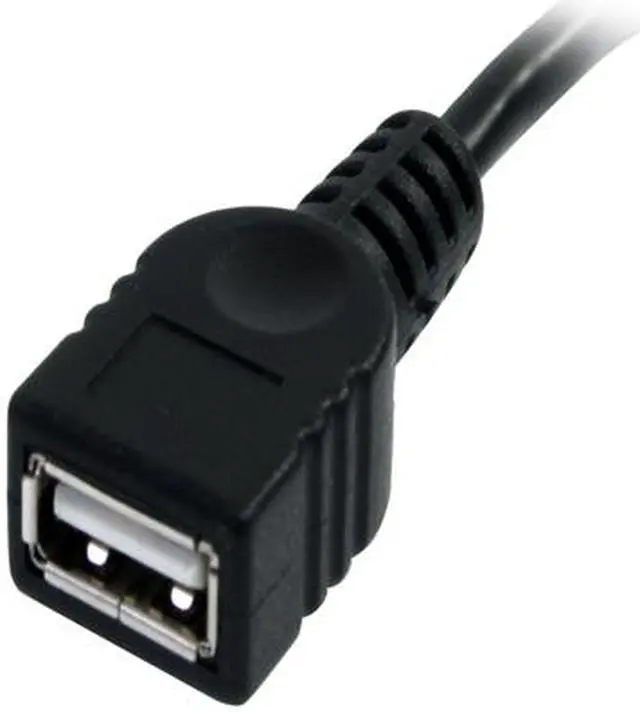 Alt view image 3 of 4 - StarTech.com USBEXTAA3BK 3 ft Black USB 2.0 Extension Cable A to A - M/F - 3 ft USB A to A Extension Cable - 3ft USB 2.0 Extension cord