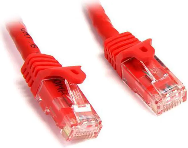 Alt view image 2 of 3 - StarTech.com N6PATCH100RD 99.97 ft. (30.48 m) Cat 6 Red Snagless UTP Patch Cable - ETL Verified