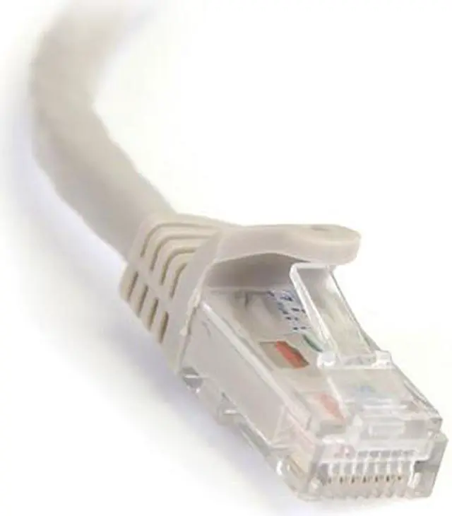 Main image of StarTech.com N6PATCH35GR 34.99 ft. (10.67 m) Cat 6 Gray Snagless UTP Patch Cable - ETL Verified