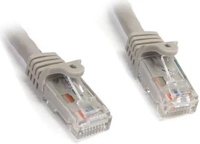 Alt view image 2 of 3 - StarTech.com N6PATCH35GR 34.99 ft. (10.67 m) Cat 6 Gray Snagless UTP Patch Cable - ETL Verified