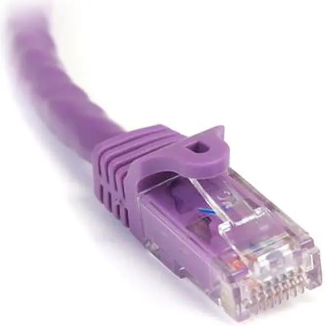Main image of StarTech.com N6PATCH35PL 34.99 ft. (10.67 m) Cat 6 Purple Snagless UTP Patch Cable - ETL Verified