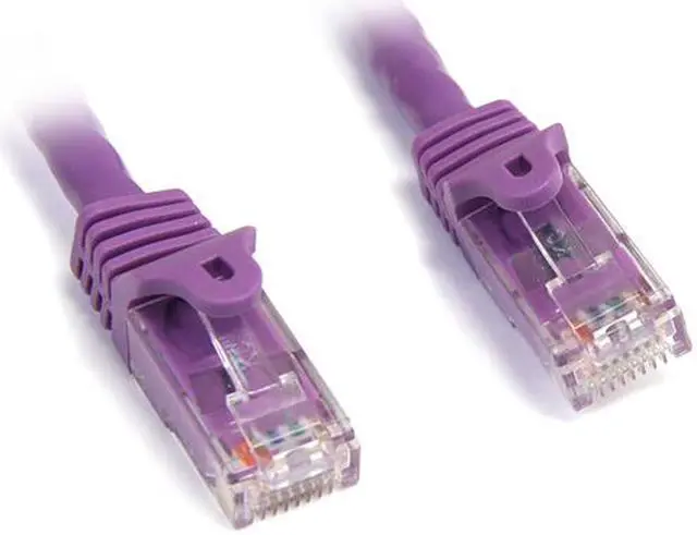 Alt view image 2 of 3 - StarTech.com N6PATCH35PL 34.99 ft. (10.67 m) Cat 6 Purple Snagless UTP Patch Cable - ETL Verified