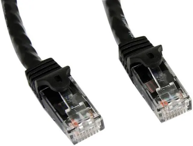 Alt view image 2 of 2 - StarTech.com N6PATCH75BK 75 ft. Cat 6 Black Snagless UTP Patch Cable - ETL Verified