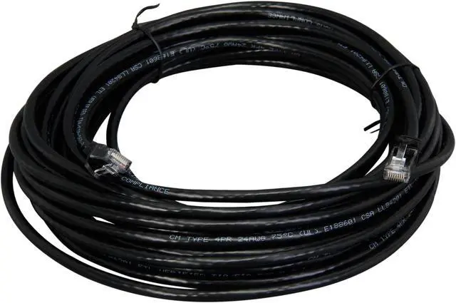 Alt view image 2 of 3 - StarTech.com N6PATCH35BK 35 ft. Cat 6 Black Snagless UTP Patch Cable - ETL Verified