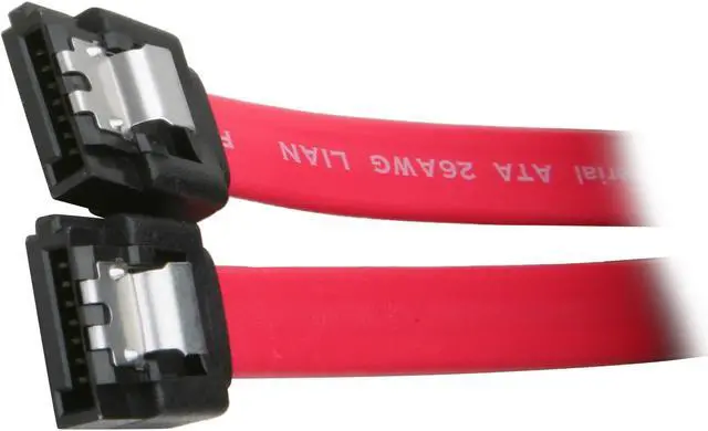 Main image of StarTech.com LSATA8 8 in. Latching SATA to SATA Cable