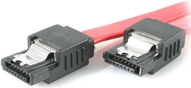 Alt view image 3 of 3 - StarTech.com LSATA8 8 in. Latching SATA to SATA Cable