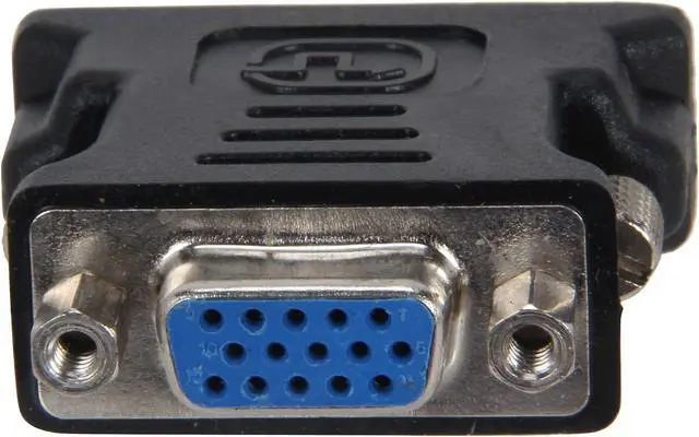 Alt view image 3 of 4 - StarTech.com DVIVGAMFBK DVI to VGA Cable Adapter - Black - M/F - DVI-I to VGA Converter Adapter