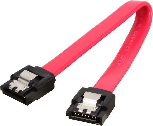 Main image of StarTech.com LSATA6 6 in. Latching SATA Cable