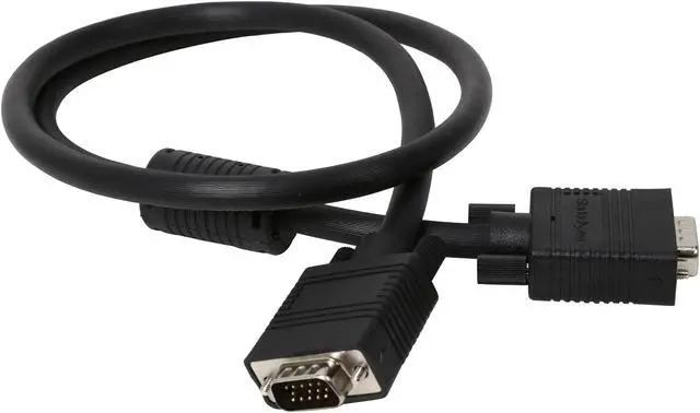 Alt view image 2 of 3 - StarTech.com MXT101MMHQ3 3 ft. Coax High Resolution VGA Monitor Cable - HD15 M/M