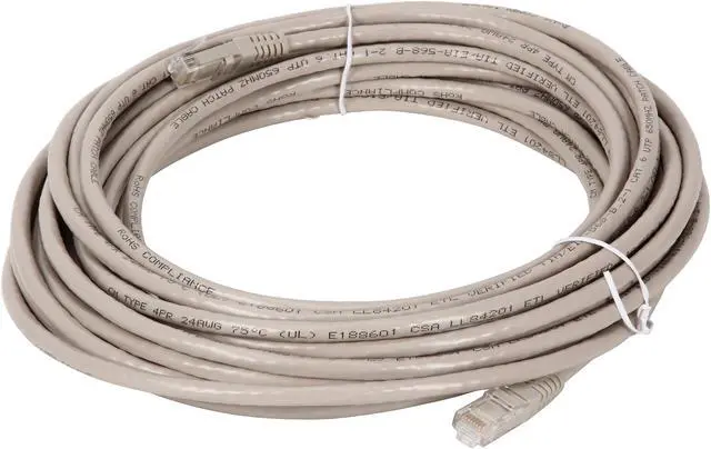 Alt view image 2 of 3 - StarTech.com C6PATCH35GR 35 ft. Cat 6 Gray Molded UTP Patch Cable - ETL Verified