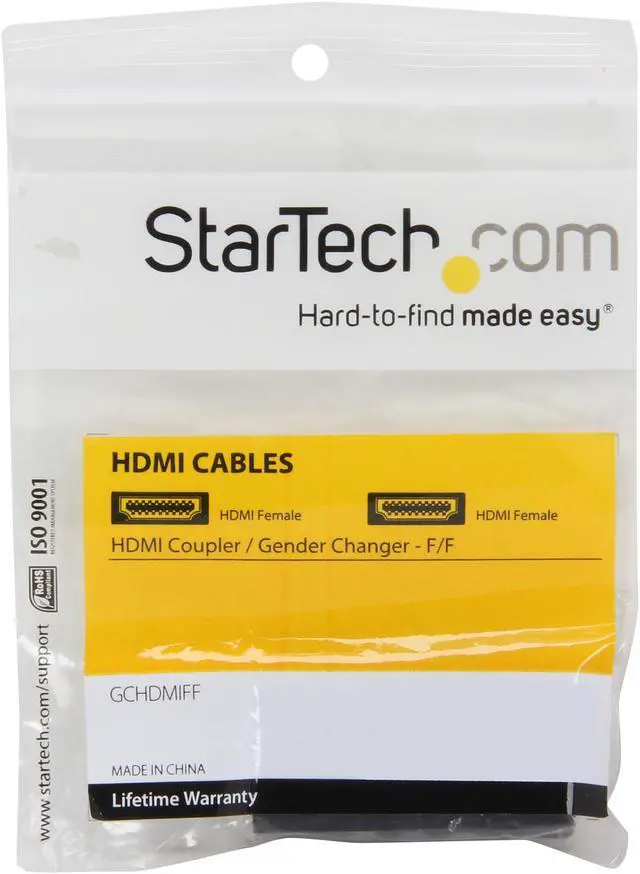 Alt view image 5 of 5 - StarTech.com GCHDMIFF No HDMI Coupler / Gender Changer - F/F