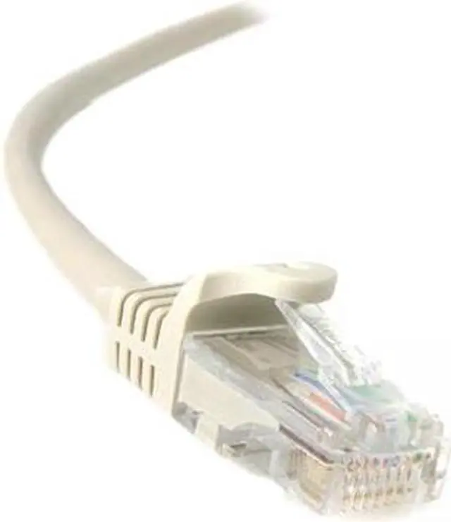 Main image of StarTech.com 45PATCH3GR 3 ft. Cat 5E Gray Cat5e Snagless UTP Patch Cable