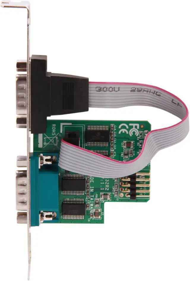 Alt view image 3 of 5 - StarTech.com ICUSB232INT2 Motherboard Serial Port - Internal - 2 Port - Bus Powered - FTDI USB to Serial Adapter - USB to RS232 Adapter