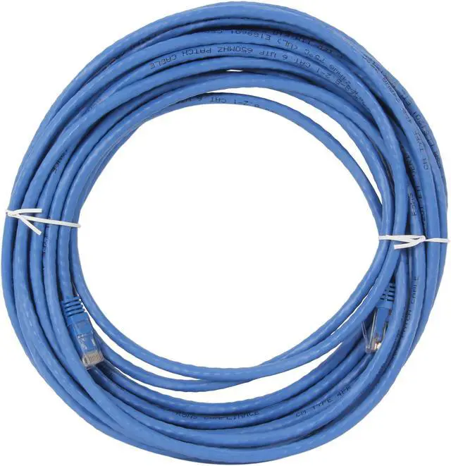 Alt view image 2 of 3 - StarTech N6PATCH35BL 35 ft.  Blue  Snagless Cat6 UTP Patch Cable - ETL Verified