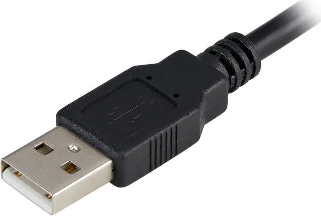 Alt view image 3 of 5 - StarTech.com ICUSB2321F USB to Serial Adapter - 1 port - USB Powered - FTDI USB UART Chip - DB9 (9-pin) - USB to RS232 Adapter