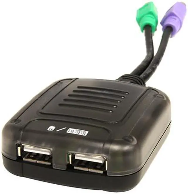 Alt view image 2 of 4 - StarTech.com PS22USB PS/2 to USB Keyboard and Mouse Adapter