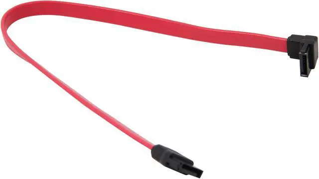 Alt view image 2 of 3 - StarTech.com SATA12RA1 1 ft. SATA to Right Angle SATA Serial ATA Cable Male to Male