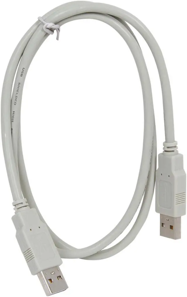 Alt view image 2 of 3 - StarTech.com USBFAA3 Beige Beige A to A USB 2.0 Cable - M/M