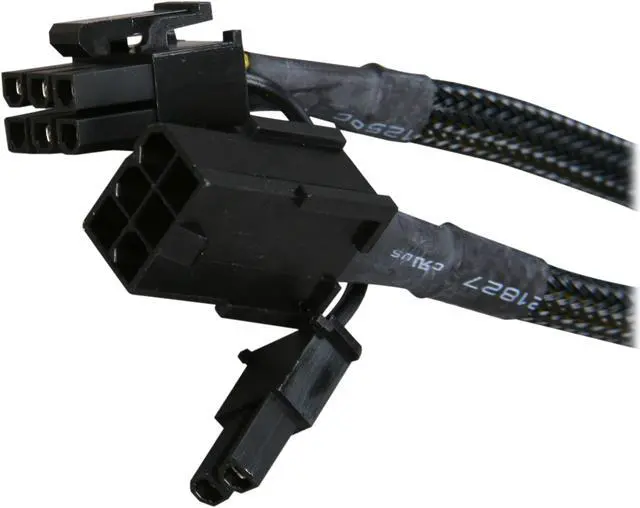 Main image of APEVIA CVTPCI68 9.1 in. 6-Pin to 8-Pin PCI Express Converter Cable