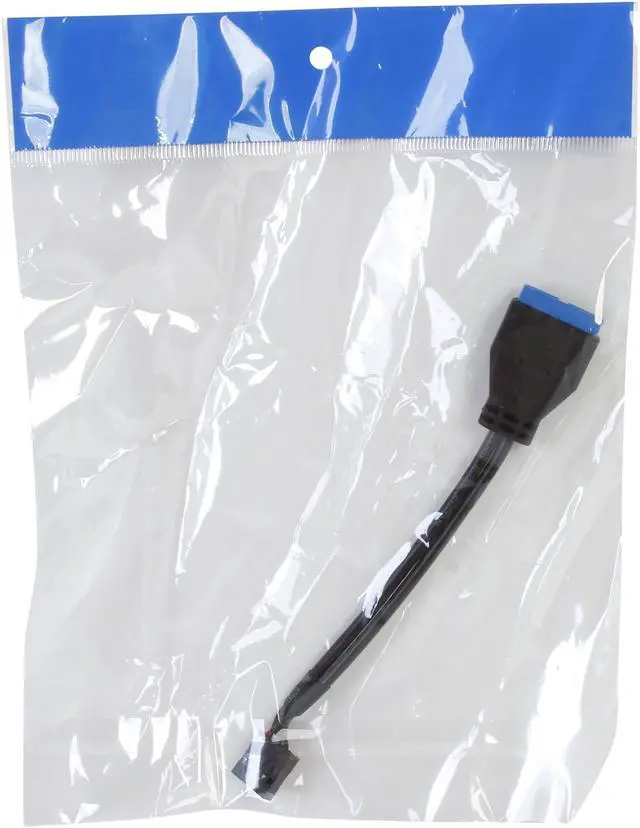 Alt view image 5 of 5 - Apevia CVTUSB32 USB 3.0 to USB 2.0 Converter Cable