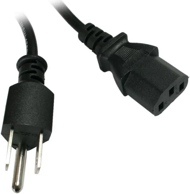 Alt view image 2 of 4 - SABRENT Model CB-PWRC 5 FT Power Cable