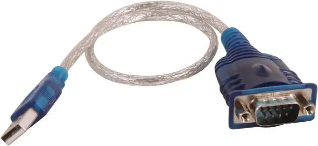 Alt view image 2 of 3 - SABRENT CB-RS232 1 ft. USB 2.0 to Serial DB9 Male (9 Pin) RS232 Cable Adapter