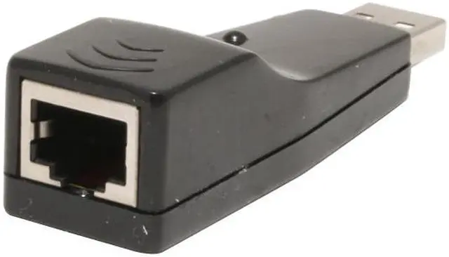 Alt view image 3 of 5 - KINAMAX NT-USB20 USB 2.0 to RJ45 Fast Ethernet 10/100 Base-T Network Adapter
