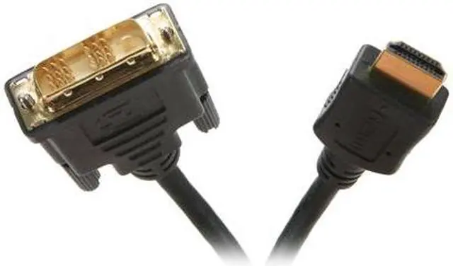 Main image of SABRENT CB-HDDVI 6 ft. Black HDMI to DVI-D, Male-Male Gold Plated Cable