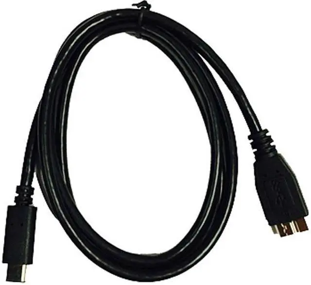 Main image of Inland 9726 Black ProHT USB-C to Micro USB Cable