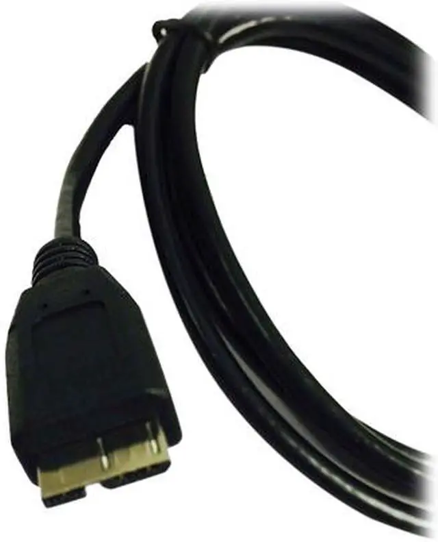Alt view image 2 of 3 - Inland 9726 Black ProHT USB-C to Micro USB Cable