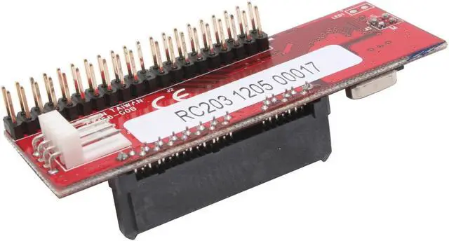 Alt view image 2 of 7 - Rosewill  RC-203 SATA to IDE Mini Vertical Bridge (for SATA device)